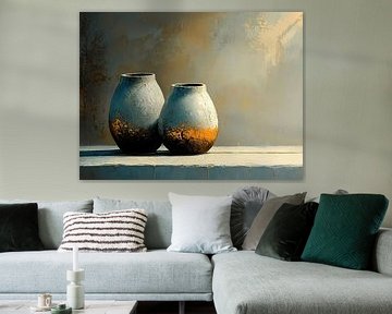 Vases | Echoes of Silence in Gold by Zen and More