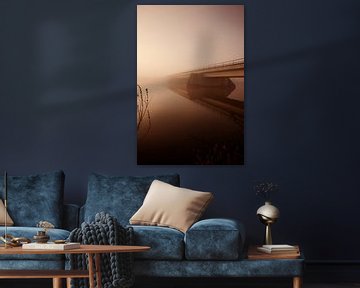 Bridge in the fog by Stille Vertelling