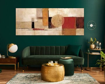 Geometrie | Circular Elegance van ARTEO Schilderijen