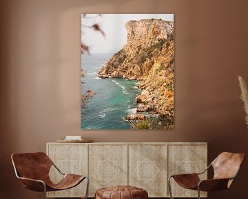 Zerklüftete Felsenküste bei Moraira - Costa Blanca