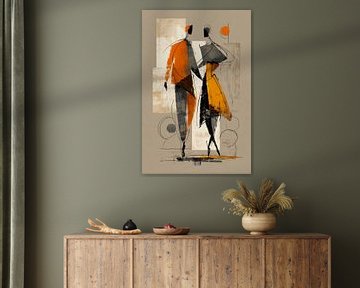 Walking Together van Harry Hadders Design