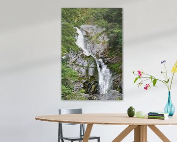 Close-up of Fantail Falls by Frank's Awesome Travels