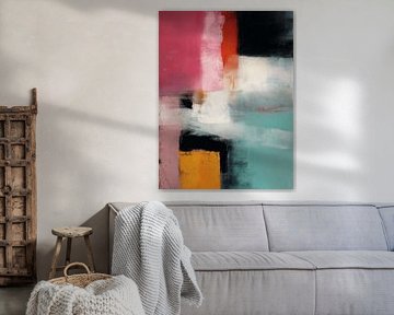 Farbenfroh, modern und abstrakt