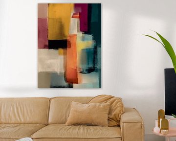 Farbenfroh, modern und abstrakt