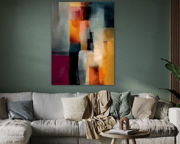 Farbenfroh, modern und abstrakt