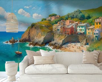 Cinque Terre Küstenlinie Landschaft von MIROKKU