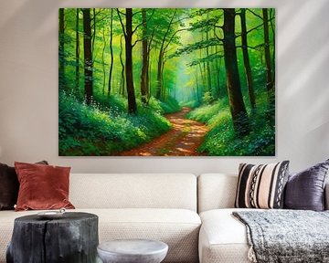 Landschap Zwarte Woud van MIROKKU
