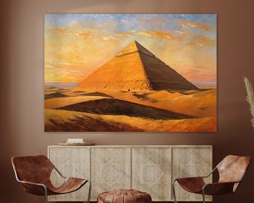 Grote Piramide van Gizeh Landschap van MIROKKU