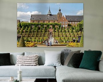 Klooster Kamp in Kamp-Lintfort (7-95122) van Franz Walter