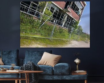 Old abandoned factory building, Zaanstad by Artmotifs Eve