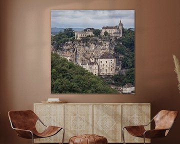 Rocamadour Village View, Lot, France