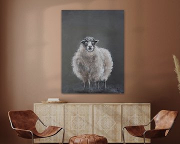 schaap landelijk van W. Vos