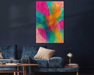 Abstract Radiant Veil