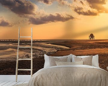 Een zomeravond bij het uitkijkpost De Kalkman op de Engelsmanplaat