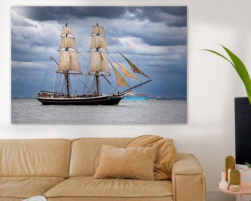 Tallship Morgenster on the Western Scheldt
