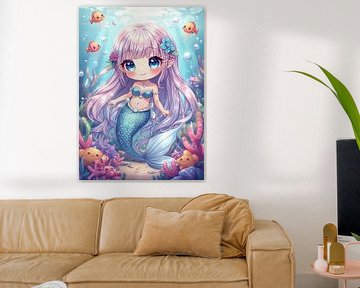 Zeemeermin Schattig