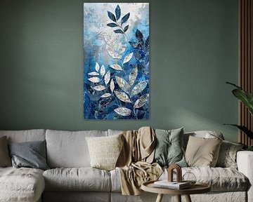 Bladeren Blauw
