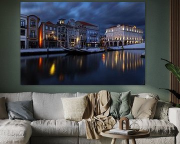 Aveiro bij nacht