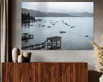 Lake Tahoe in California - analogue b/w photography by Werner Dieterich