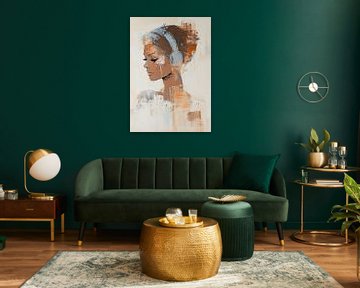 Vrouwenportret van De Mooiste Kunst