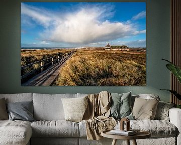 Gouden licht op het eiland Sylt van Achim Thomae Photography