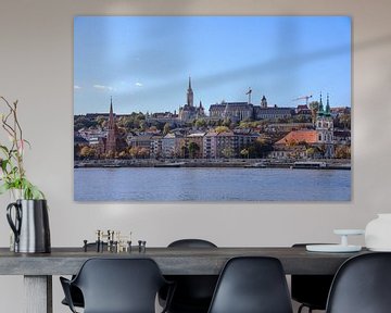 Boedapest, de hoofdstad van Hongarije, een plek waar cultuur, ontspanning en levendigheid samenkomen. van Patrick Fotografeert