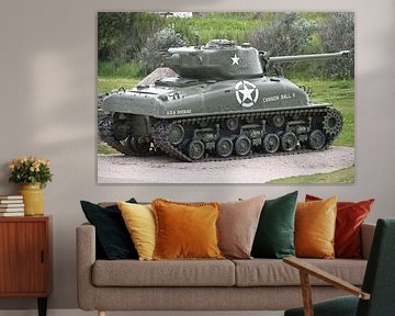 Memorial Normandy tank