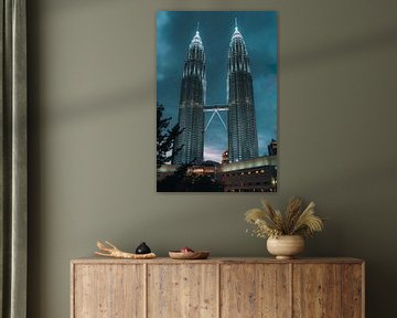 Petronas Towers - herkenningspunt van de skyline van Kuala Lumpur van NZME Photography