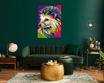Igel Pop Art von MIROKKU