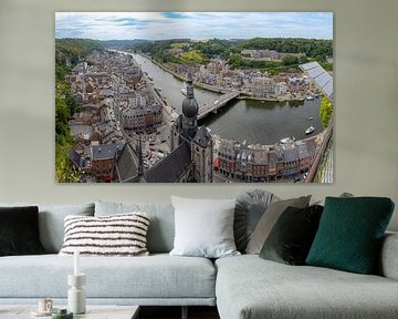 Dinant, de stad die charme en historie uitstraalt. van Patrick Fotografeert