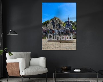 Dinant, de stad die charme en historie uitstraalt. van Patrick Fotografeert