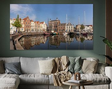 De Stadshaven van Goes met prachtige reflectie van Patrick Fotografeert