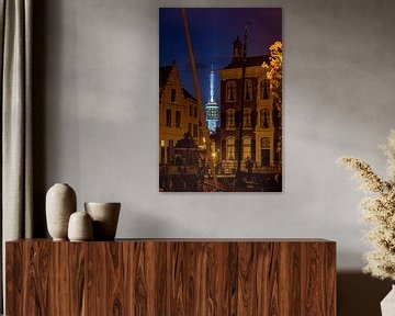Doorkijkje vanaf de haven in Goes van Patrick Fotografeert