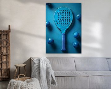 Blue Minimalist Paddle
