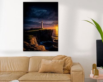 Phare près de Cilff Edge