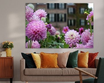 Rose dahlia by Arie van Vugt