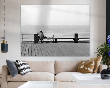 Duo avec vue sur la mer.