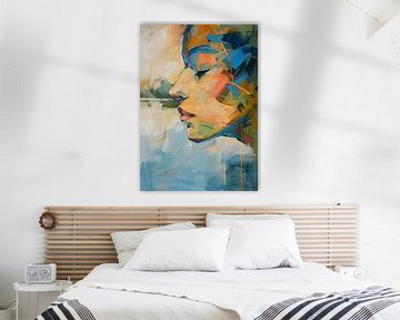 Dromerige Vrouw van Kunst Kriebels