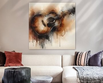 Bruine Symfonie van FoXo Art