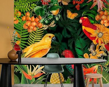 Parrots Midnight Paradise von Andrea Haase