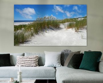 Op het lange strand van Amrum van Reiner Würz / RWFotoArt