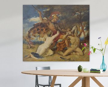 Studie voor de strijd, Vrouw pleit voor de overwonnenen, William Etty