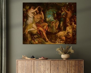 Een bacchanaal feest, William Etty