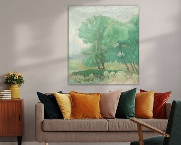 Landschap met bomen, Karol Miloslav Lehotský