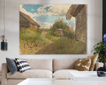 Landscape betwen Haylofts, Ladislav Mednyánszky