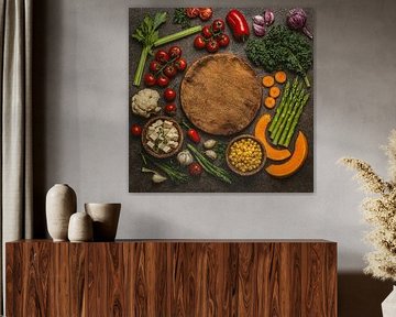 Kleurrijke keuken – verse groenten in harmonie van Kleurenrijk
