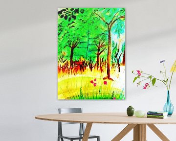 edge of the forest