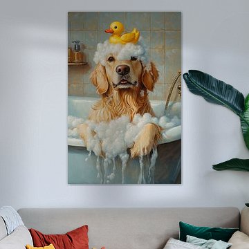 Bubbels & Beesten: Golden Retriever