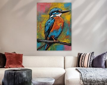 Kingfisher Bird by MIROKKU