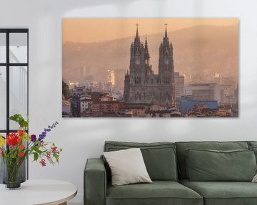 Basilika del Voto Nacional, Quito von Photo Wall Decoration